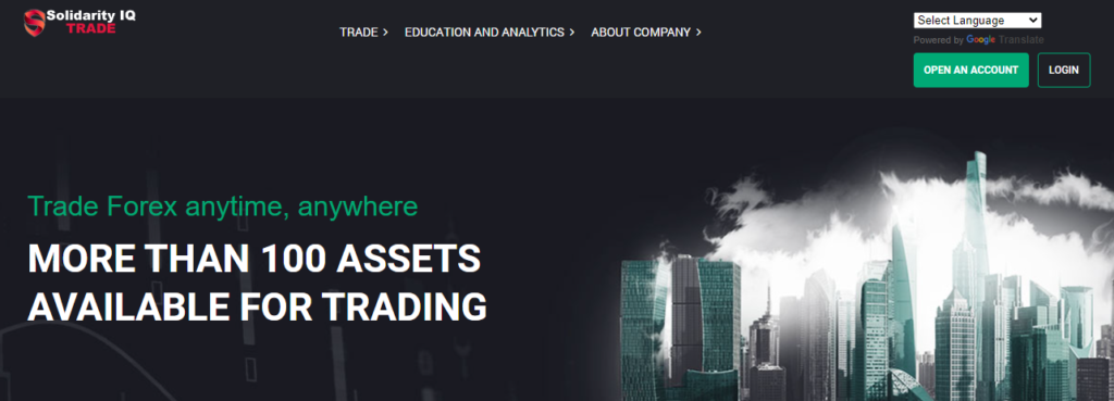 Solidarity IQ Trade review