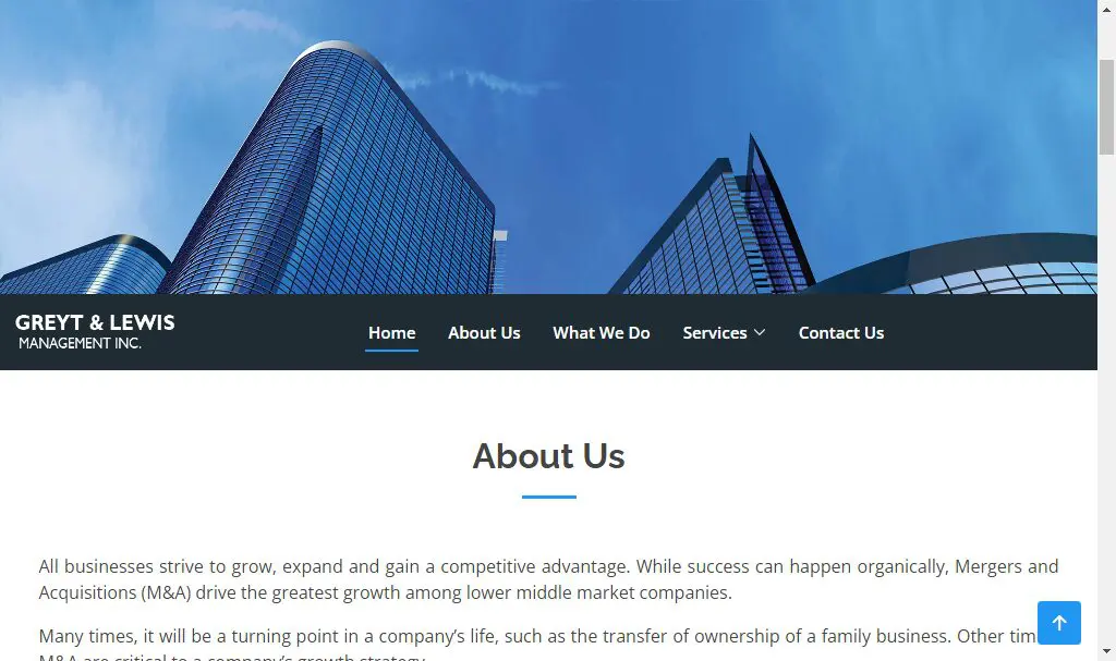 GREYT & LEWIS MANAGEMENT INC REview